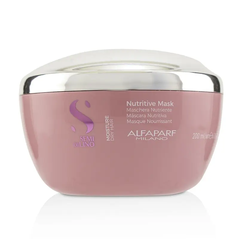 AlfaParf Semi Di Lino Moisture Nutritive Mask (Dry Hair)  200ml/6.76oz