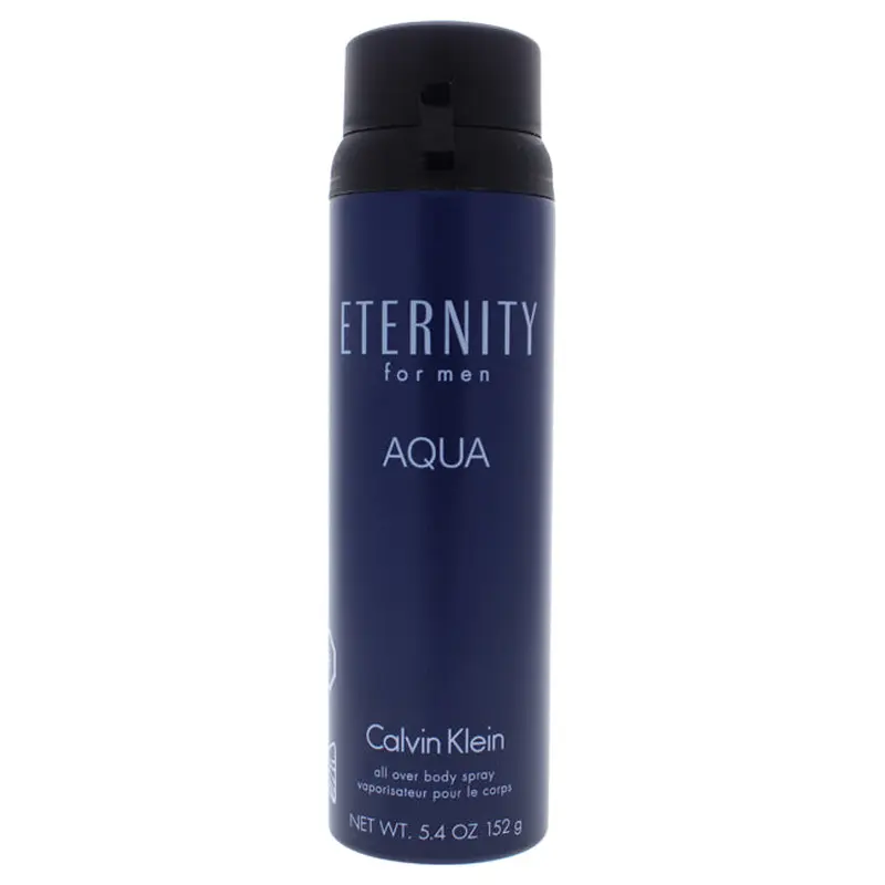 Calvin Klein Eternity Aqua by Calvin Klein for Men - 5.4 oz Body Spray