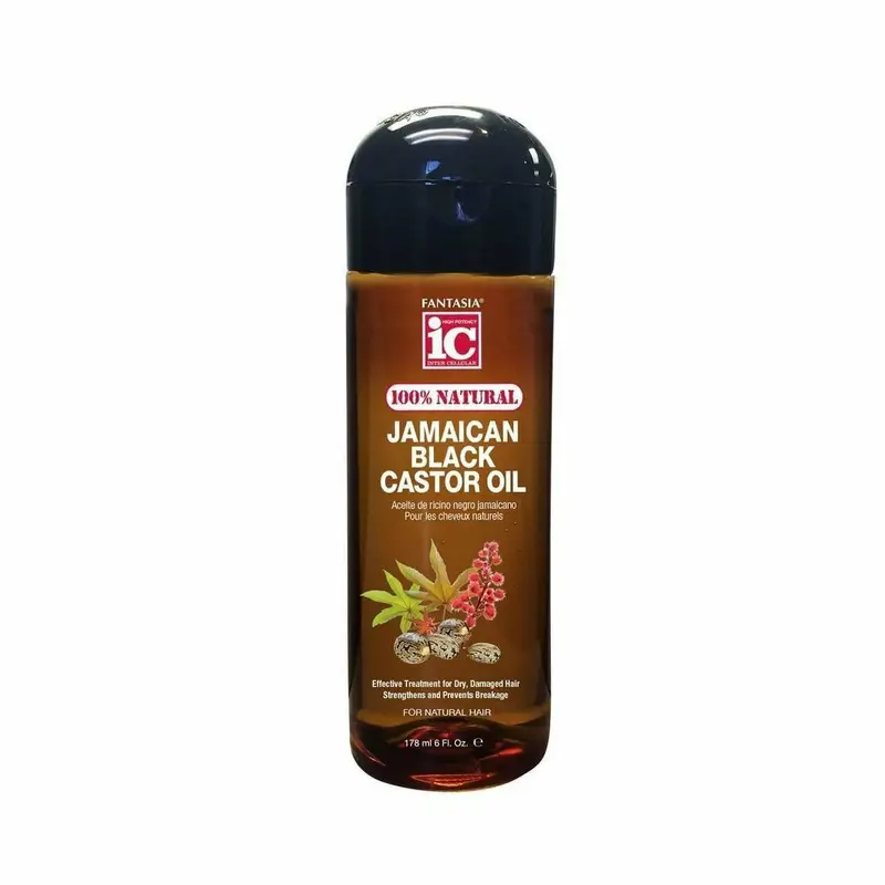 Fantasia: IC 100% Natural Jamaican Black Castor Oil 6oz