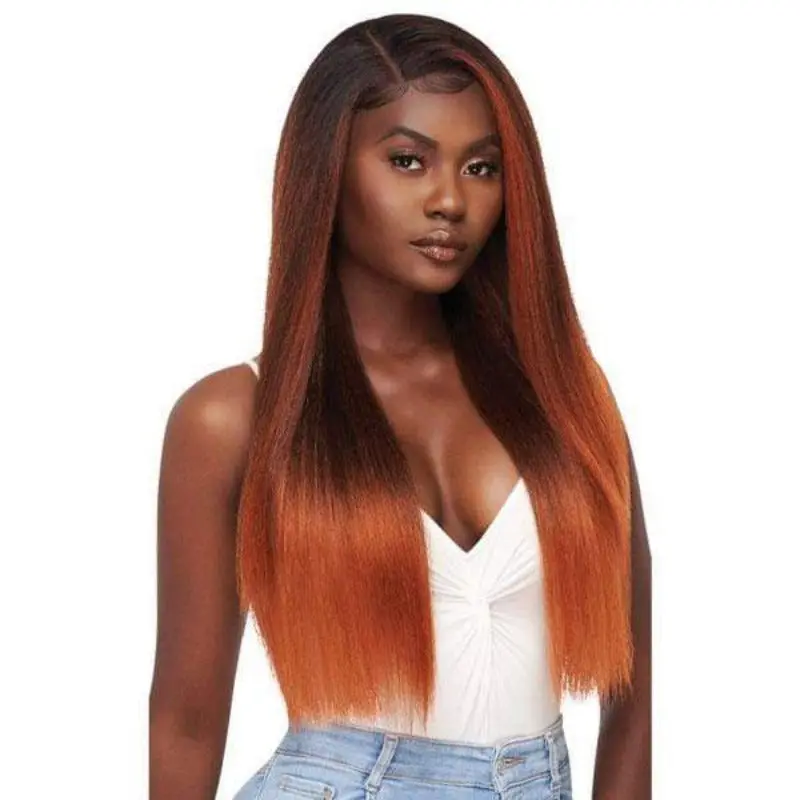 Outre Perfect Hairline Fully Hand-Tied 13X6 Faux Scalp Lace Front Wig - Katya