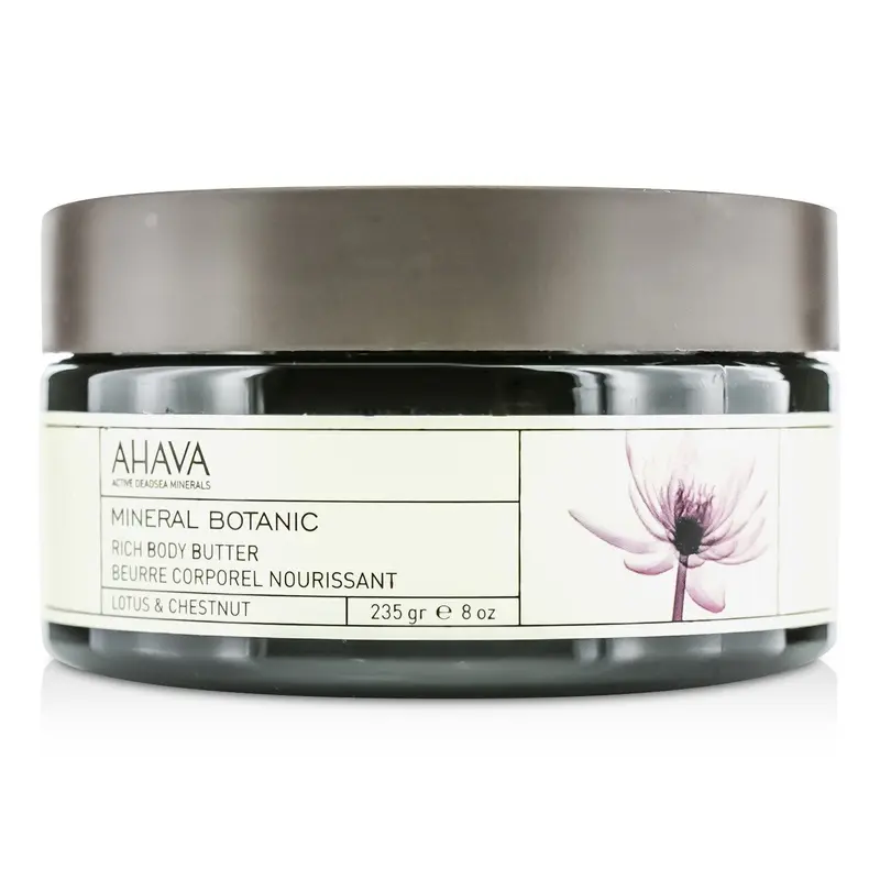 Ahava Mineral Botanic Velvet Body Butter - Lotus & Chestnut  235g/8oz