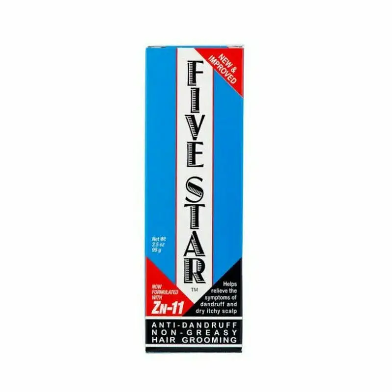 Sulfur 8:Five Star Anti-Dandruff  Non-Greasy  Hair Grooming 3.5oz
