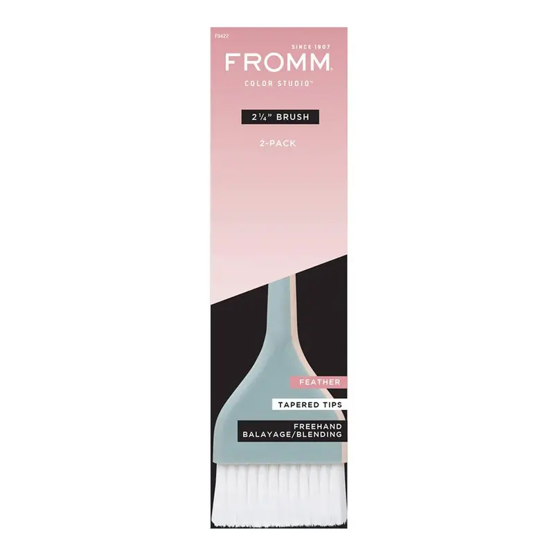 FROMM 2 1/4" Feather Color Brush - 2 Pack