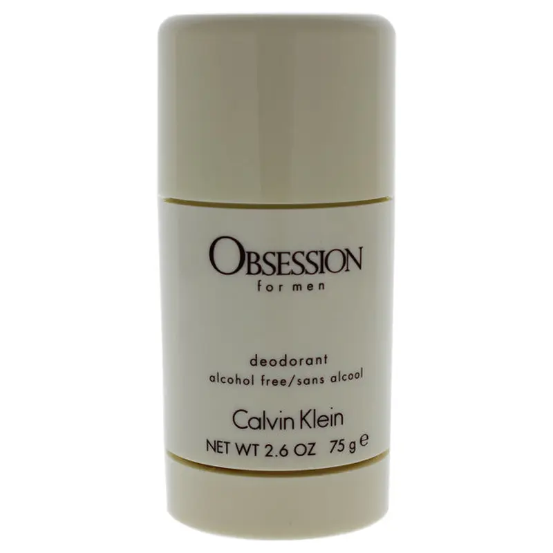 Calvin Klein Obsession by Calvin Klein for Men - 2.6 oz Alcohol Free Deodorant Stick