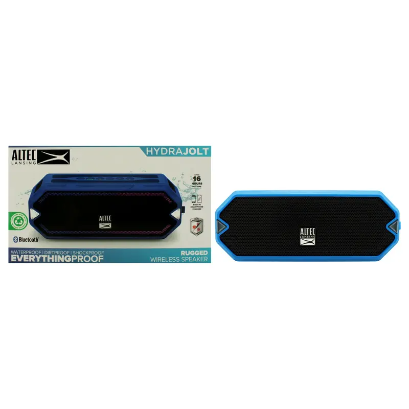 Altec Lansing HydraJolt Everything Proof Speaker - Royal Blue by Altec Lansing for Unisex - 1 Pc Speakers