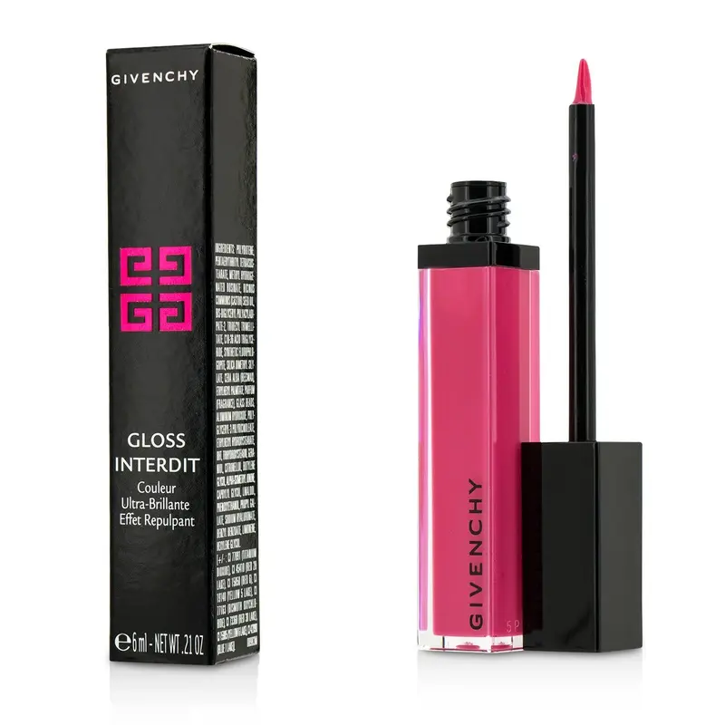 Givenchy Gloss Interdit Ultra Shiny Color Plumping Effect - # 39 Fancy Pink  6ml/0.21oz