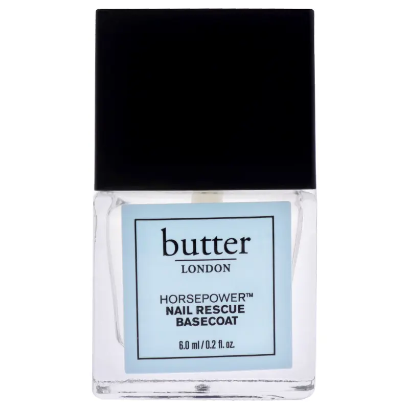 Butter London Horse Power Nail Rescue Base Coat by Butter London for Women - 0.2 oz Nail Treatment