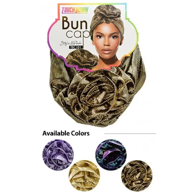 Touch Down Bun Caps - Sparkling