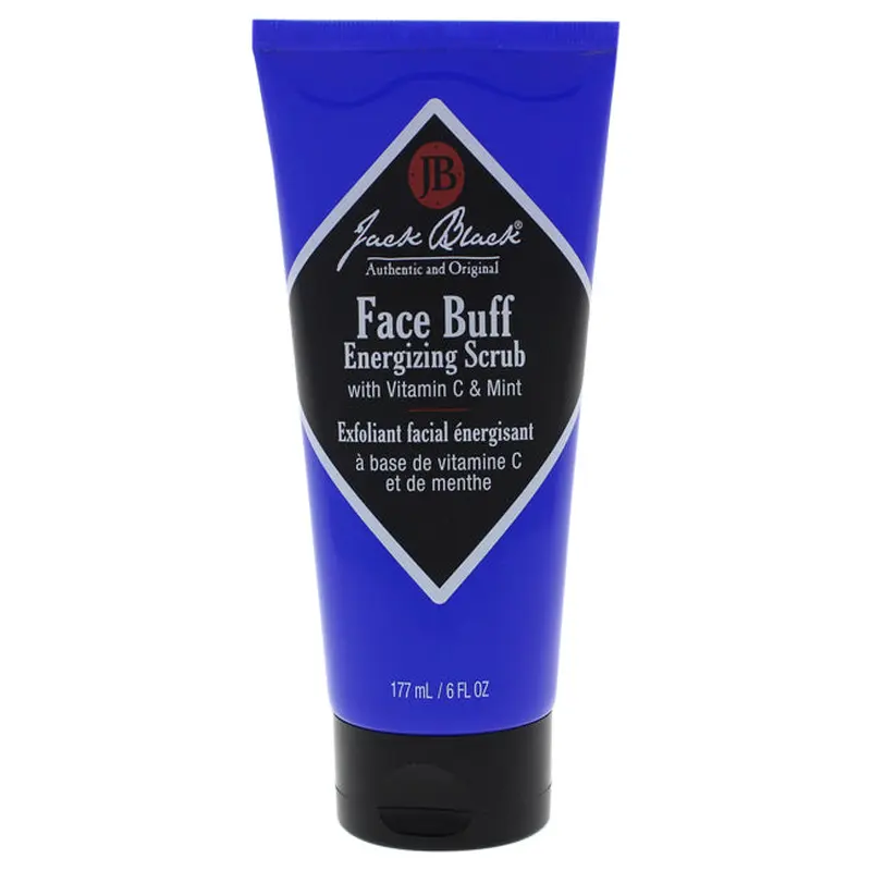 Jack Black Face Buff Energizing Scrub by Jack Black for Men - 6 oz Scrub