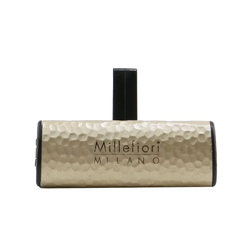 Millefiori Icon Metal Shades Car Air Freshener - Incense & Blond Woods  1pc