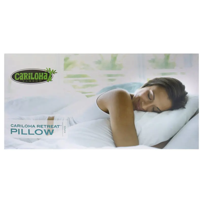 Cariloha Retreat Pillow - King by Cariloha for Unisex - 1 Pc Pillow