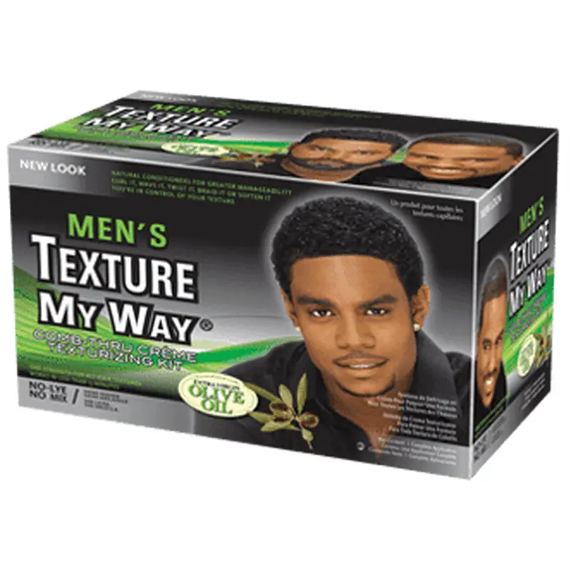 Texture My Way Mens Comb Thru Creme Texturizing Kit