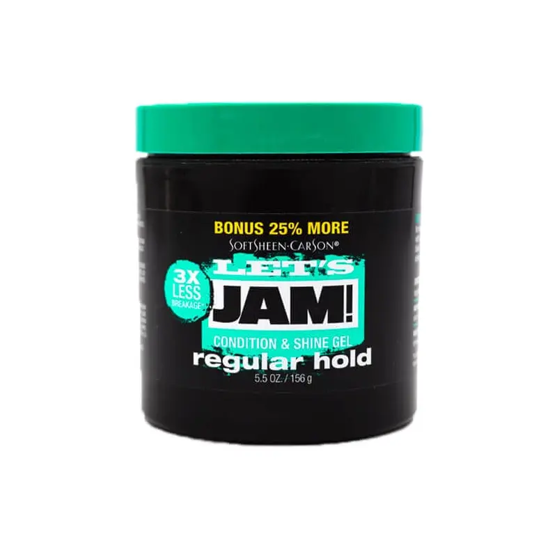 SoftSheen Carson Lets Jam Regular Hold Condition and Shine Gel 5.5 oz