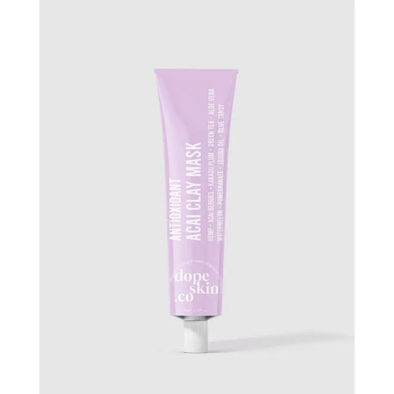 Dope Skin Co Antioxidant Acai Clay Mask 70ml
