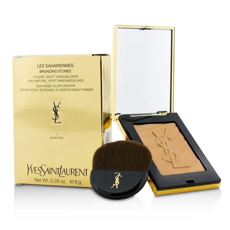 Yves Saint Laurent Les Sahariennes Bronzing Stones Sun Kissed Glow Creator - # 1 Sunstone (Light)  8g/0.28oz