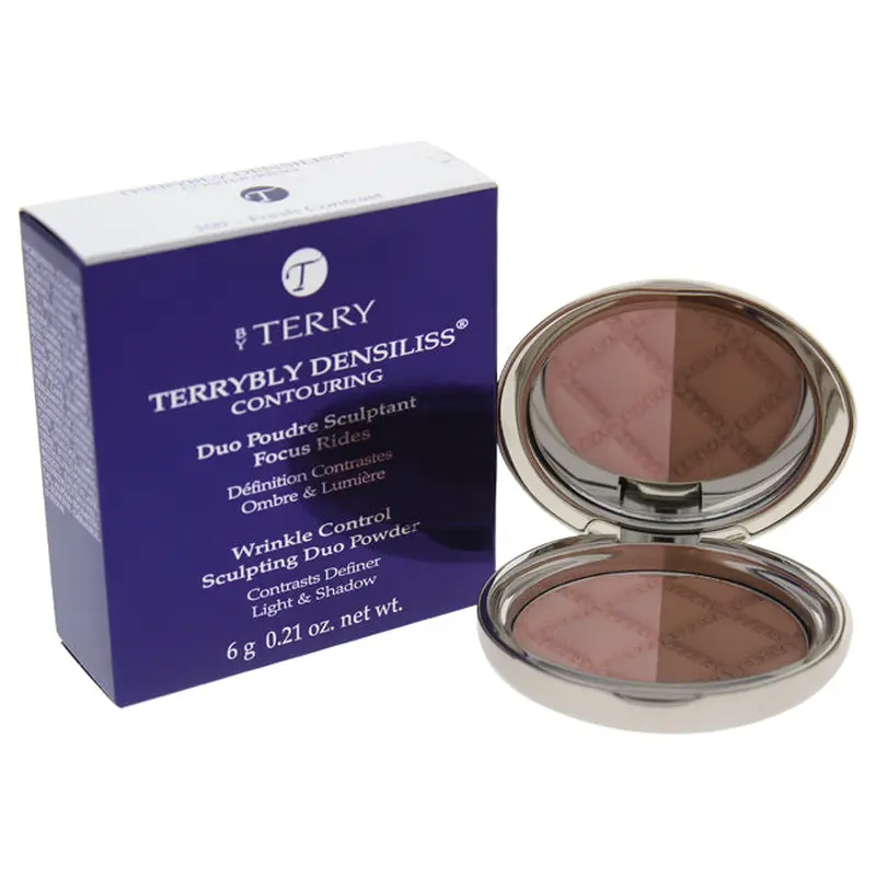 By Terry Terrybly Densiliss Contouring Duo Powder - # 100 Fresh Contrast by By Terry for Women - 0.21 oz Compact