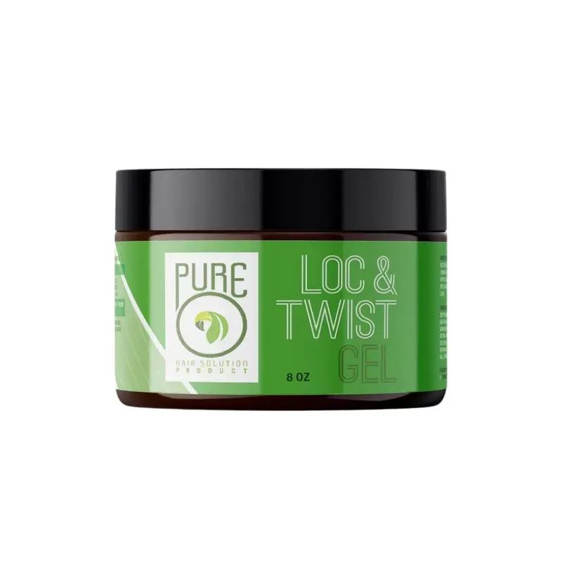 PureO Natural Loc & Twist Gel - Choose Your Size