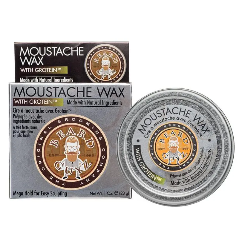 Beard Guyz Natural Moustache With Grotein(1oz)