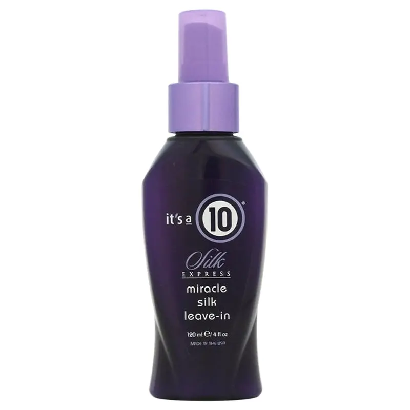 Its A 10 Silk Express Miracle Silk Leave-In by Its A 10 for Unisex - 4 oz Conditioner