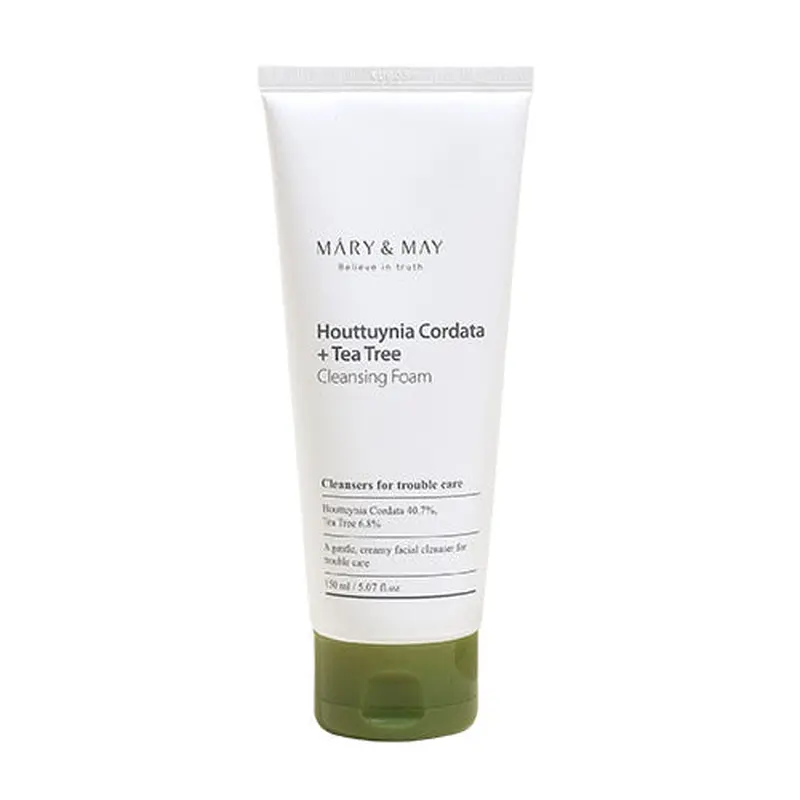 Mary&May Houttuynia Cordata+Tea Tree Cleansing Foam 150ml