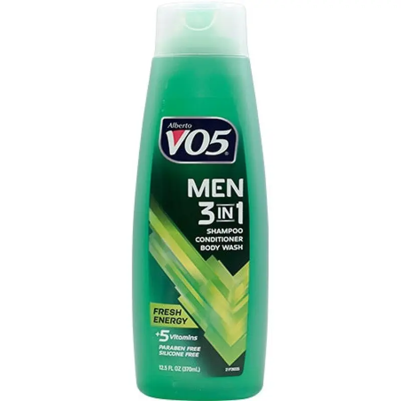 VO5 Men's 3-in-1 Fresh Energy Shampoo