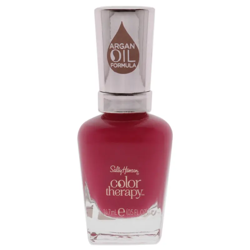 Sally Hansen Color Therapy Nail Polish - 290 Pampered In Pink by Sally Hansen for Women - 0.5 oz Nail Polish