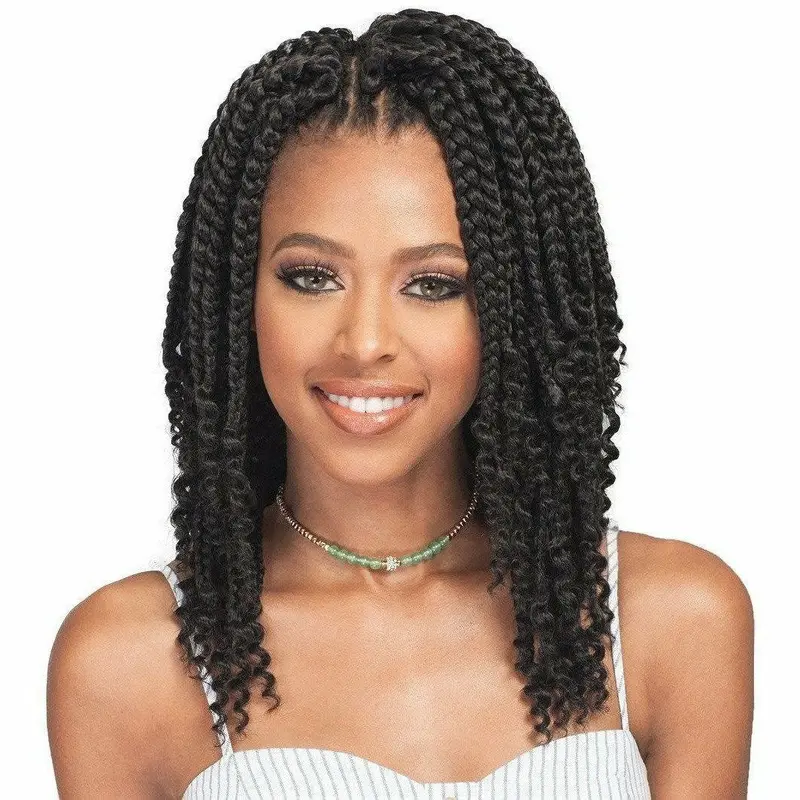 Bobbi Boss: Bomba Box Braid Curly Tips 10"