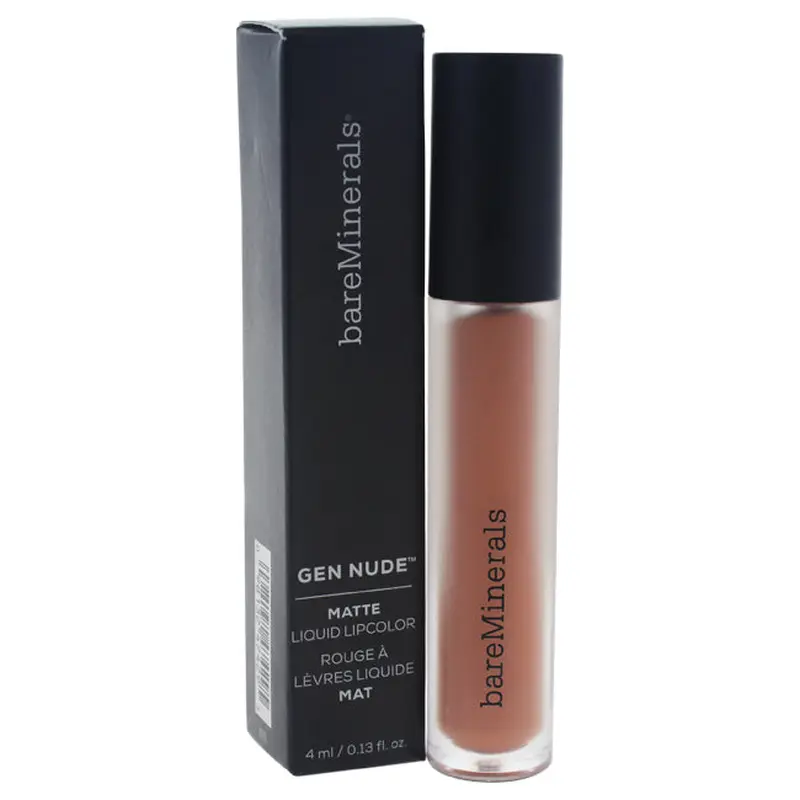 bareMinerals Gen Nude Matte Liquid Lipcolor - Om by bareMinerals for Women - 0.13 oz Lipstick