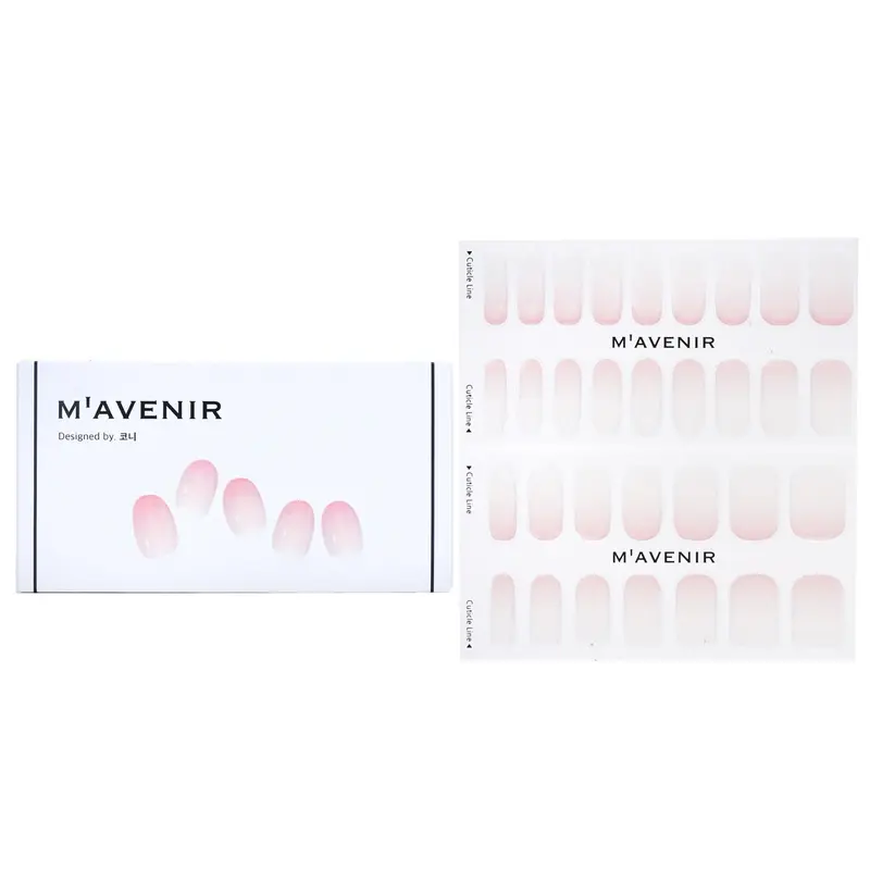 Mavenir Nail Sticker (Pink) - # La Vie En Rose Nail  32pcs
