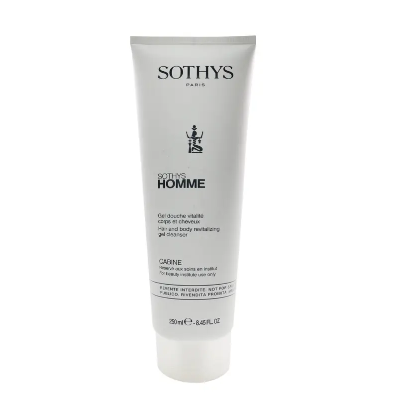 Sothys Homme Hair And Body Revitalizing Gel Cleanser (Salon Size)  250ml/8.4oz