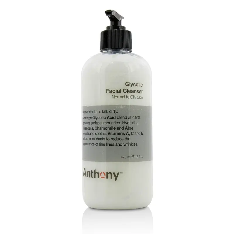 Anthony Logistics For Men Glycolic Facial Cleanser  473ml/16oz