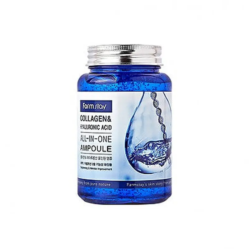 Farmstay Collagen&Hyaluronic Acid All-In One Ampoule 250ml