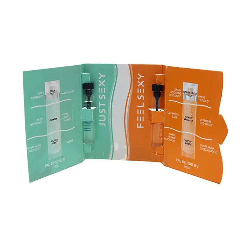 Giorgio Beverly Hills 90210 Sexy by Giorgio Beverly Hills for Men - 2 x 2 ml Just Sexy and Feel Sexy EDT Splash Vial (Mini)
