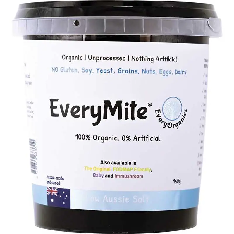 Everyorganics EveryMite Low Aussie Salt 960g