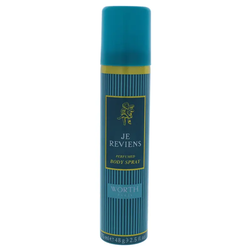 Worth Je Reviens by Worth for Women - 2.5 oz Body Spray