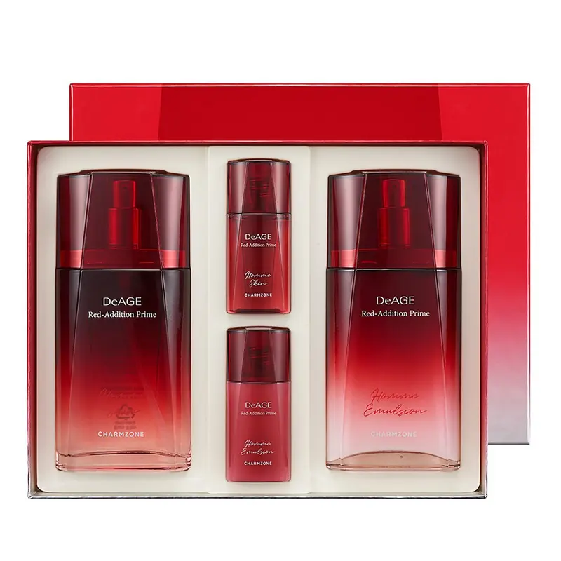 CHARMZONE DeAge Red-Addition PRIME Homme (For Men) Duo Set