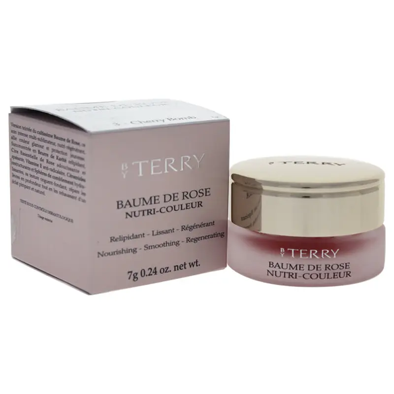 By Terry Baume De Rose Nutri-Couleur - 3 Cherry Bomb by By Terry for Women - 0.24 oz Lip Balm