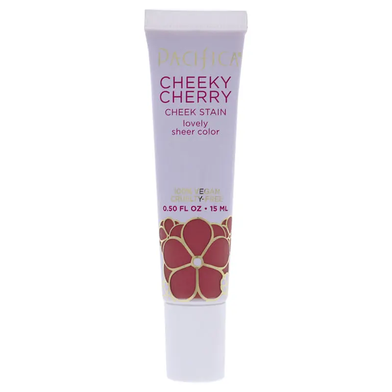 Pacifica Cheeky Cherry Cheek Stain - Wild Cherry by Pacifica for Women - 0.5 oz Blush