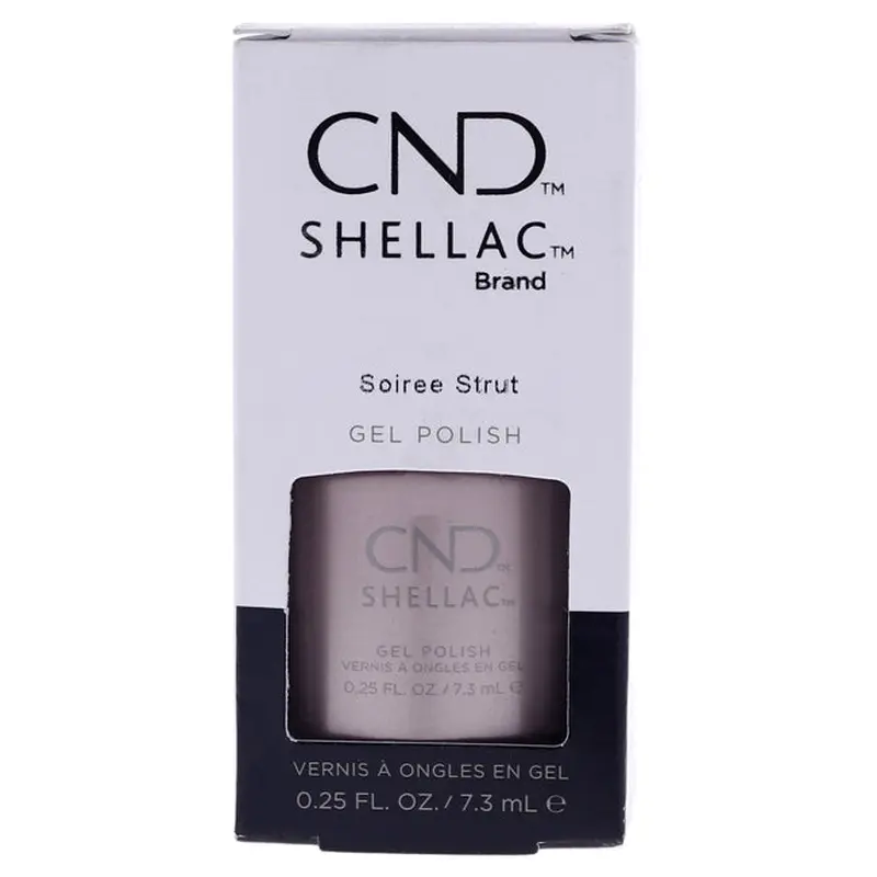 CND Shellac Nail Color - Soiree Struct by CND for Women - 0.25 oz Nail Polish