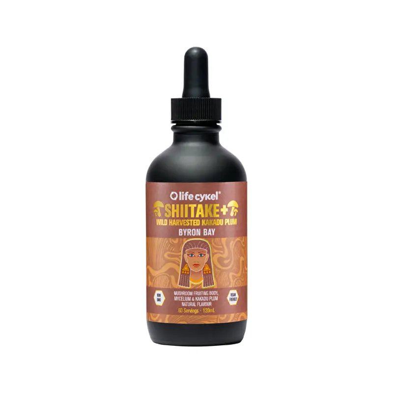 Life Cykel Shiitake + Wild Harvested Kakadu Plum 120ml