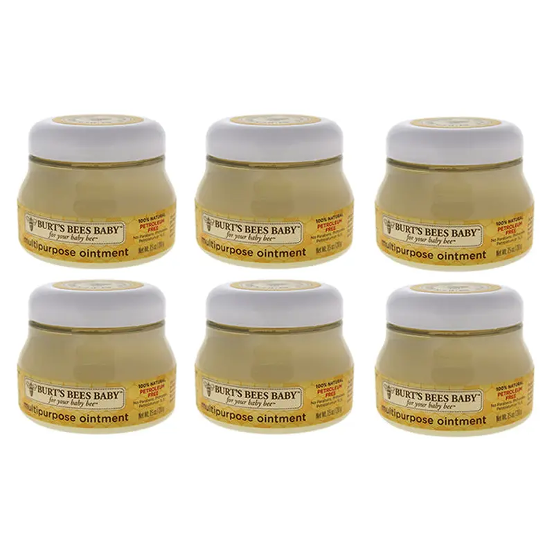 Burts Bees Baby Bee Multipurpose Ointment by Burts Bees for Unisex - 7.5 oz Ointment - Pack of 6