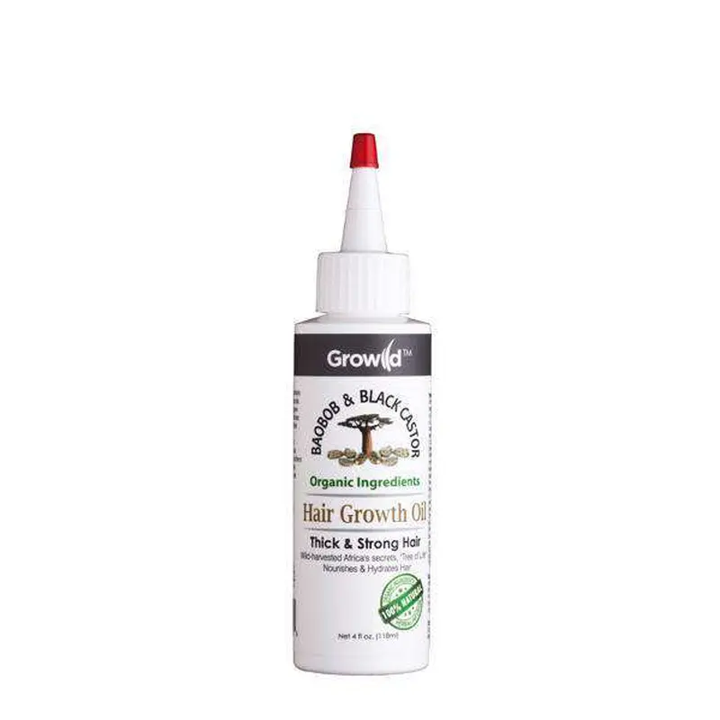 Growild Baobob & Black Castor Hair Growth Oil