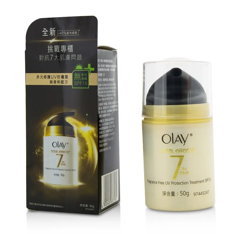Olay Total Effects 7 in 1 Fragrance Free UV Protection Treatment SPF15  50g/1.7oz