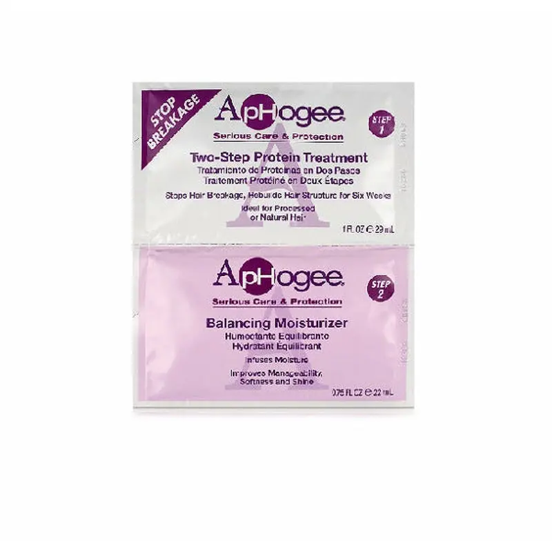 Aphogee: Two-Step Protein Treatment & Balancing Moisturizer