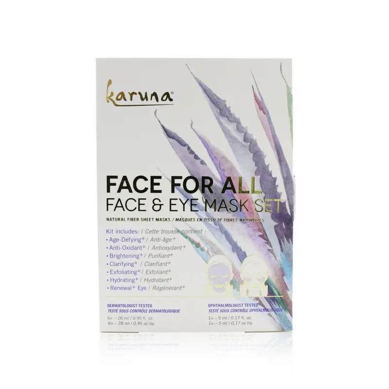 Karuna Face For All Face & Eye Mask Set  7pcs