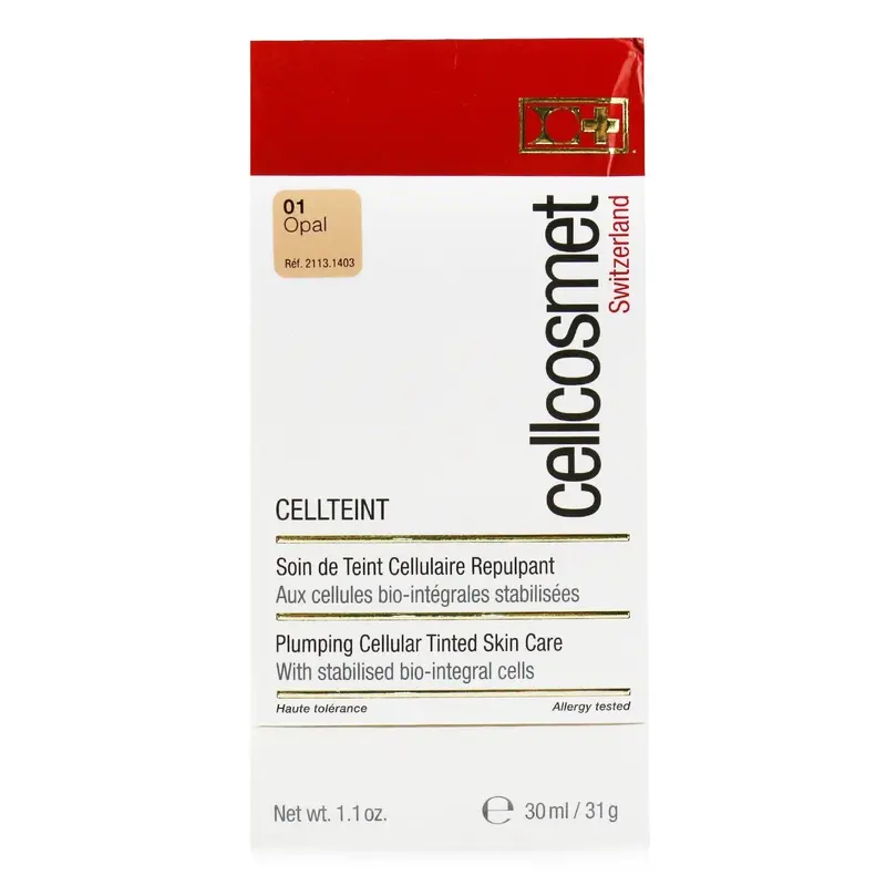 Cellcosmet & Cellmen Cellcosmet CellTeint Plumping Cellular Tinted Skincare - #01 Opal (Box Slightly Damaged)  30ml/1.1oz