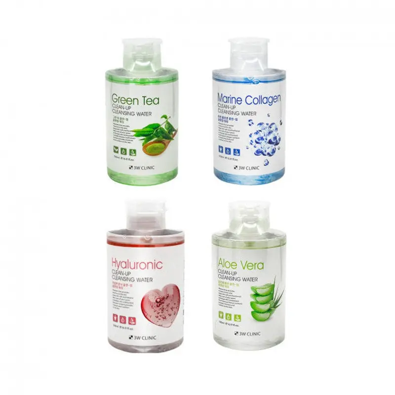 3W CLINIC Clean Up Cleansing Water 500ml