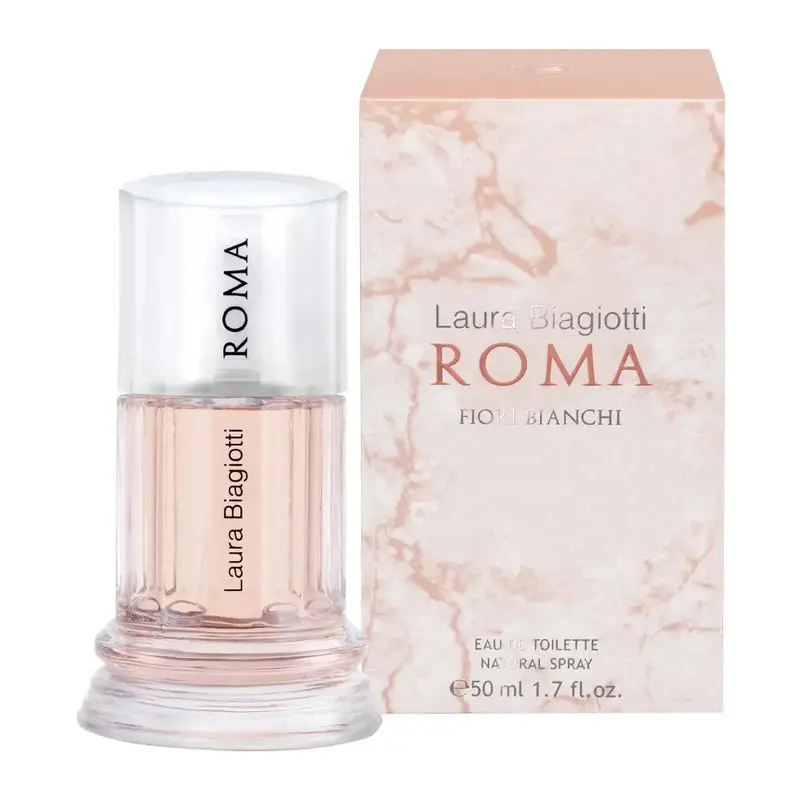 Laura Biagiotti Roma Fiori Bianchi Eau De Toilette 50ml
