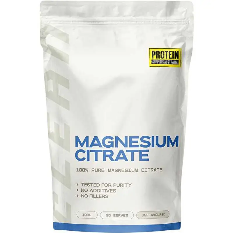Protein Supplies Australia Magnesium Citrate 100g