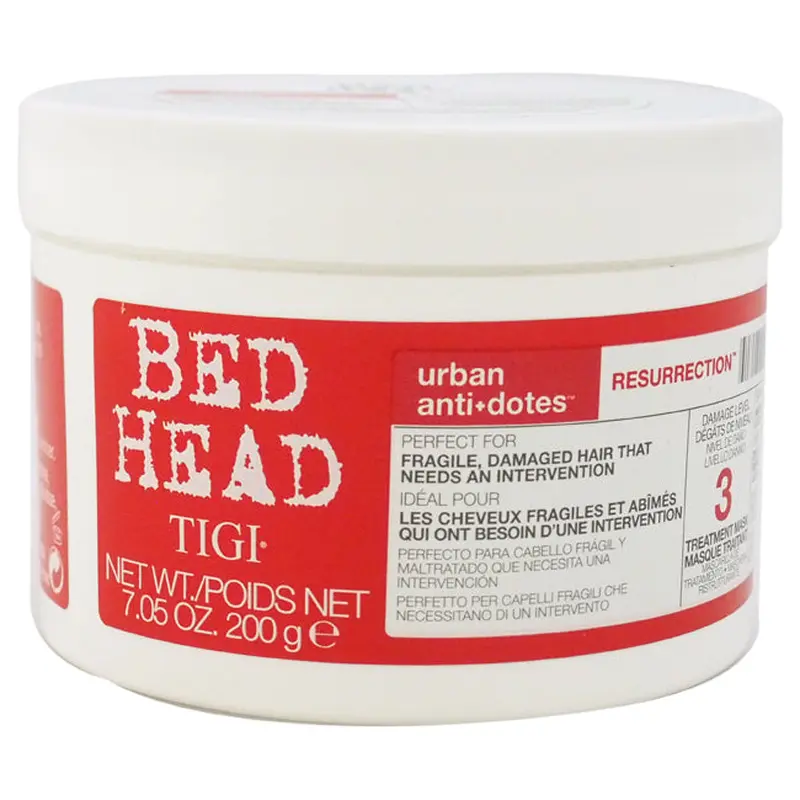 TIGI Bed Head Urban Antidotes Resurrection Treatment Mask by TIGI for Unisex - 7.05 oz Mask